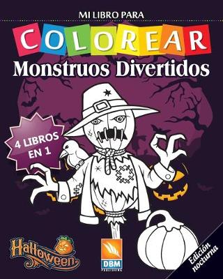 Book cover for Monstruos Divertidos - 4 libros en 1 - Edicion nocturna
