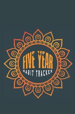 Book cover for Five Year Habit Tracker