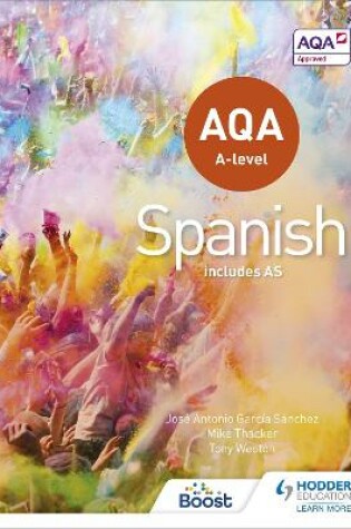 Cover of AQA A-level Spanish (includes AS)