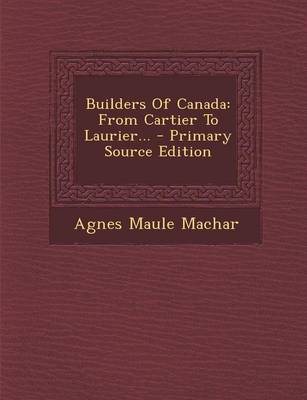 Book cover for Builders of Canada