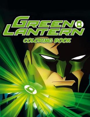 Book cover for Green Lantern Coloring Book