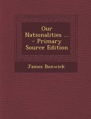 Book cover for Our Nationalities ...