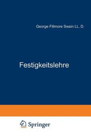 Cover of Festigkeitslehre