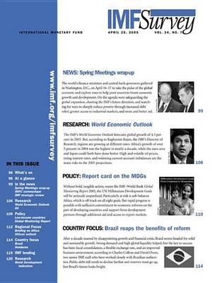 Book cover for IMF Survey No.7, 2005