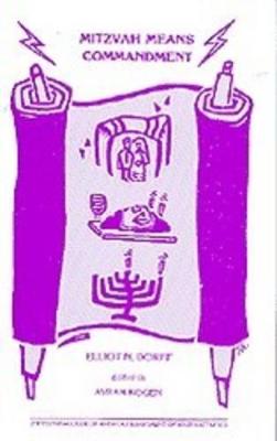 Book cover for Mitzvah Means Commnadment