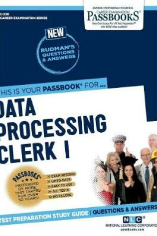 Cover of Data Processing Clerk I (C-536)