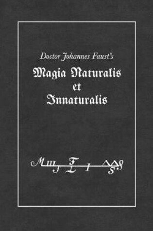 Cover of Magia Naturalis et Innaturalis