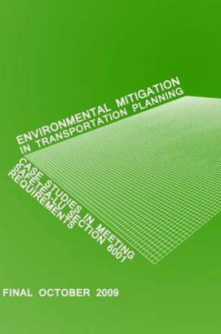 Cover of Environmental Mitigation in Transportation Planning