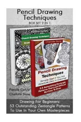 Cover of Pencil Drawing Techniques Box Set 2 in 1