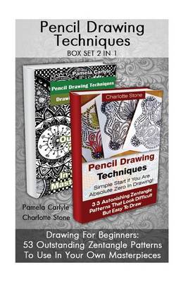 Book cover for Pencil Drawing Techniques Box Set 2 in 1