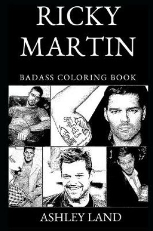 Cover of Ricky Martin Badass Coloring Book