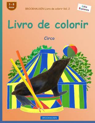 Book cover for BROCKHAUSEN Livro de colorir Vol. 2 - Livro de colorir