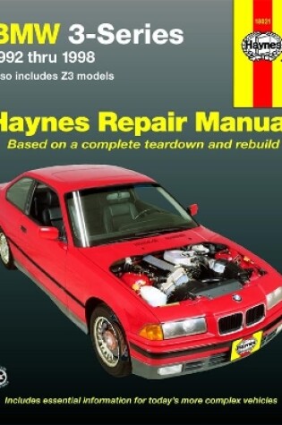 Cover of BMW 3 Series (1992-1998) Haynes Repair Manual (USA)