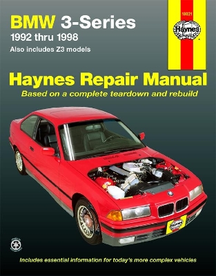 Book cover for BMW 3 Series (1992-1998) Haynes Repair Manual (USA)