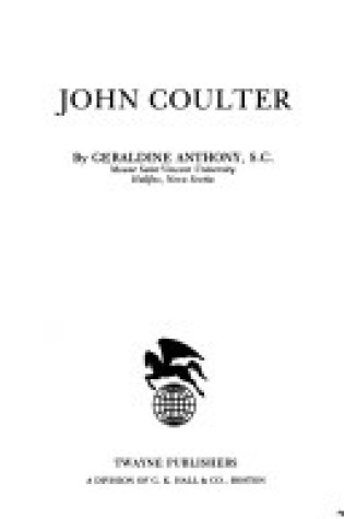 Cover of John Coulter