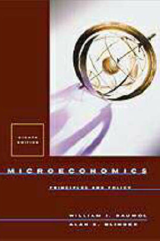 Cover of Baumol Microeconomics 8e Text/Tag Sfwr Win