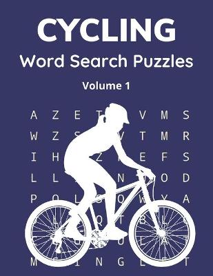 Book cover for Cycling Word Search Puzzles (Volume 1)