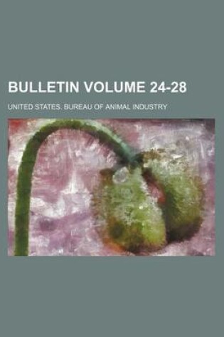 Cover of Bulletin Volume 24-28