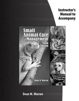 Book cover for Small Animal Care and Management, IML