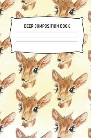 Cover of Deer Composition Book