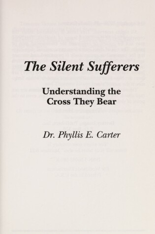 Cover of Silent Sufferers