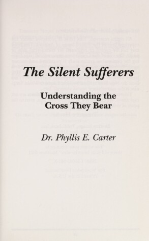 Book cover for Silent Sufferers