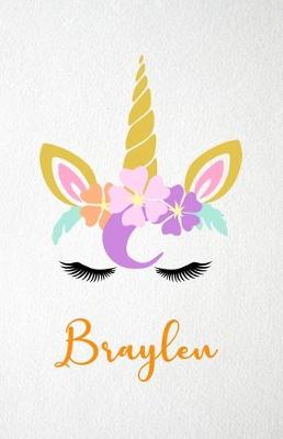 Book cover for Braylen A5 Lined Notebook 110 Pages