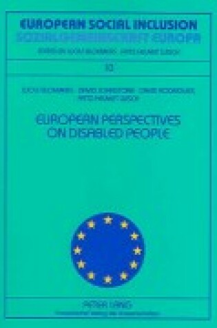 Cover of European Perspectives on Disabled People =