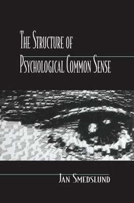 Book cover for The Structure of Psychological Common Sense