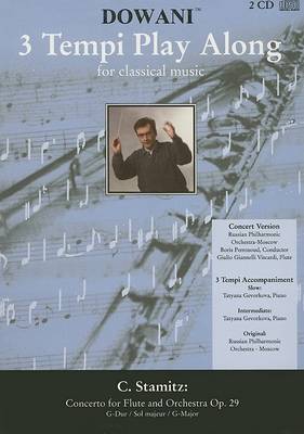 Book cover for Concerto for Flute and Orchestra Op. 29 in G Major