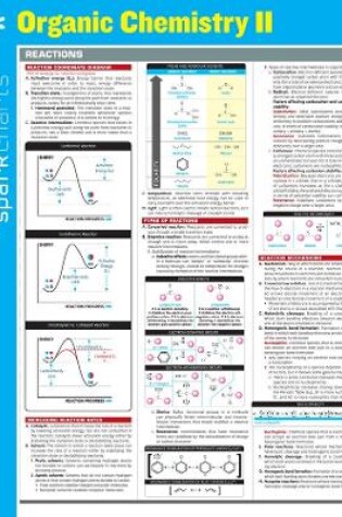 Cover of Organic Chemistry II SparkCharts