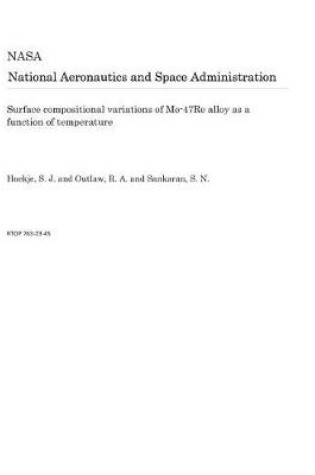 Cover of Surface Compositional Variations of Mo-47re Alloy as a Function of Temperature