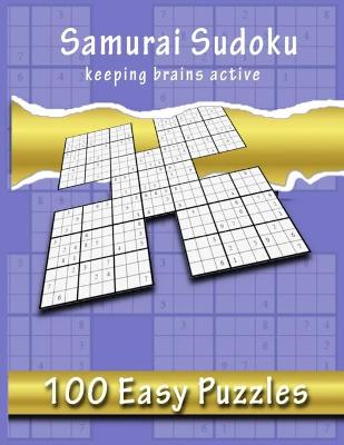 Book cover for Samurai Sudoku, Keeping Brains Active