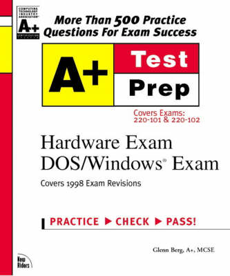 Book cover for A+ Certification TestPrep