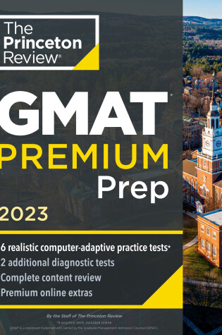 Cover of Princeton Review GMAT Premium Prep, 2023