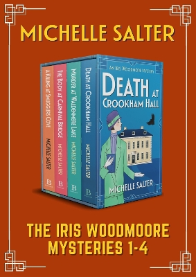 Book cover for The Iris Woodmore Mysteries Books 1 – 4