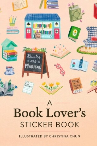 Cover of A Book Lover's Sticker Book