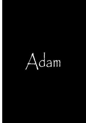Book cover for Adam - Personalized Notebook