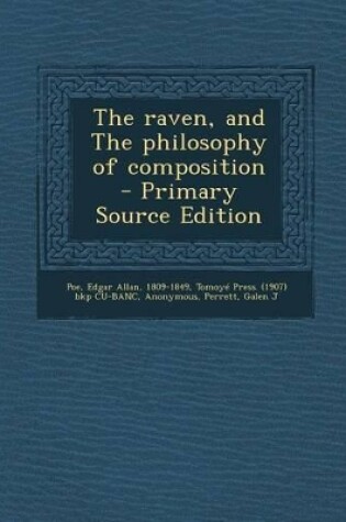 Cover of The Raven, and the Philosophy of Composition