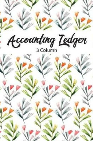 Cover of Accounting Ledger 3 Column