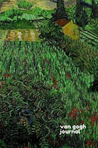 Cover of Van Gogh Journal starring "Field with Poppies" By Vincent van Gogh