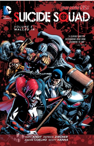 Book cover for Suicide Squad Vol. 5: Walled In (The New 52)