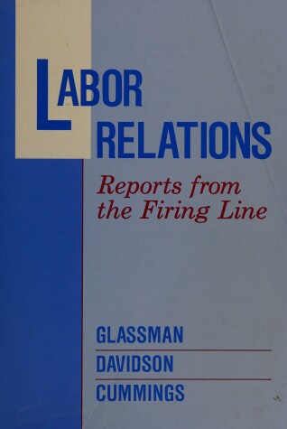 Book cover for Labor Relations