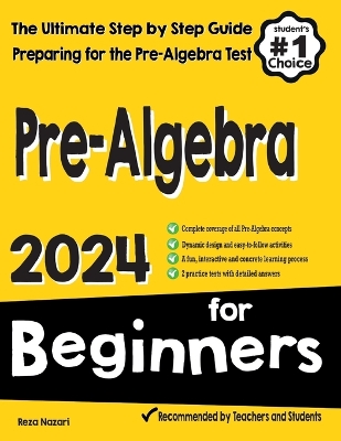 Book cover for Pre-Algebra for Beginners