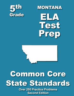 Book cover for Montana 5th Grade ELA Test Prep