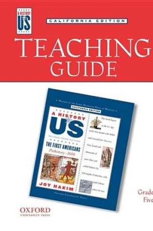 Cover of Teaching Guide to First Americans Grade 5 3e Hofus (California Edition)