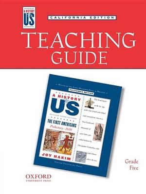 Book cover for Teaching Guide to First Americans Grade 5 3e Hofus (California Edition)