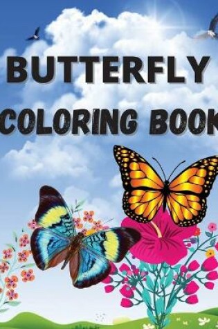 Cover of Butterfly Coloring Book