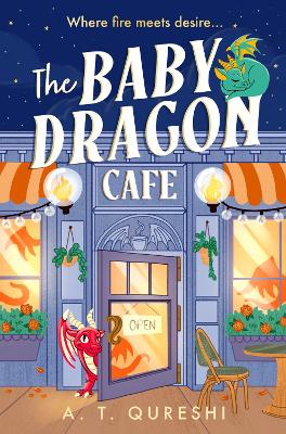 Book cover for The Baby Dragon Café