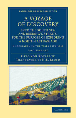 Cover of A Voyage of Discovery, into the South Sea and Beering's Straits, for the Purpose of Exploring a North-East Passage 3 Volume Set